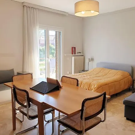 Rooftop Studio Apt Near Metro Cholargos - 5 Min Walk Athens Exterior photo