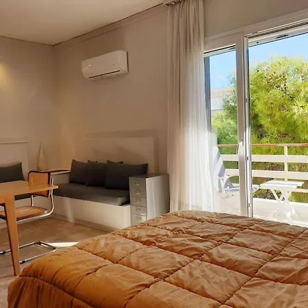 Rooftop Studio Apt Near Metro Cholargos - 5 Min Walk Athens Exterior photo
