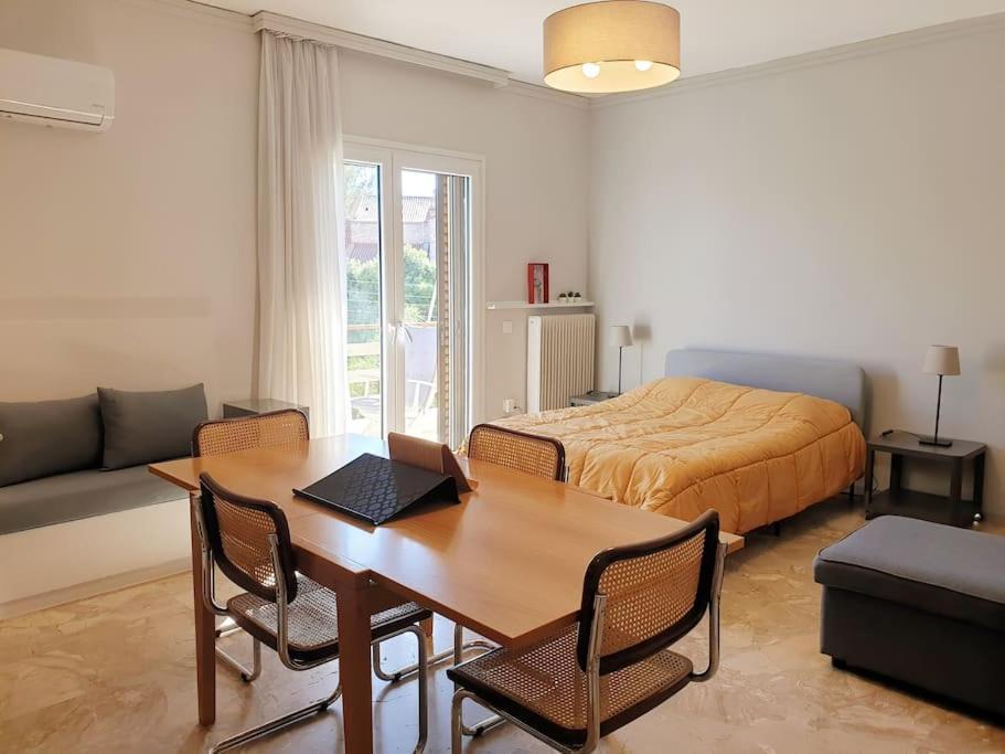 Appartamento Rooftop Near Metro Cholargos - 5 Min Walk Atene